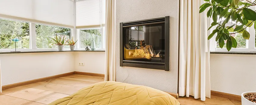 Residential Fireplace Ceramic Glass Installation in Nederland, TX