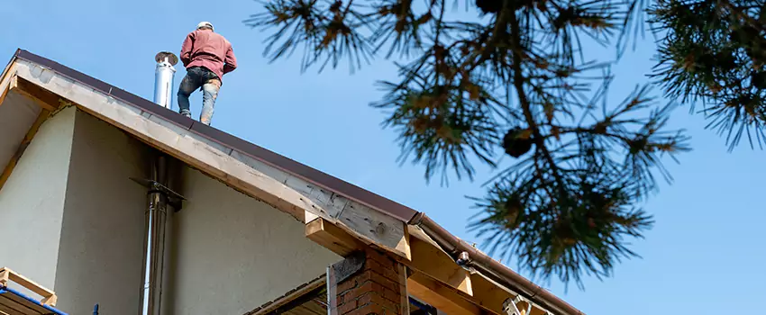 Prefab Chimney Flue Installation in Nederland, TX